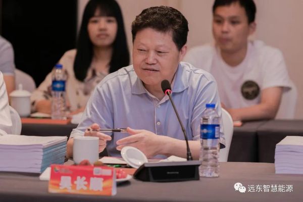 国际大电网绝缘电缆中国研究委员会副主任吴长顺在会上发言 国际大电网绝缘电缆中国研究委员会副主任吴长顺在会上发言